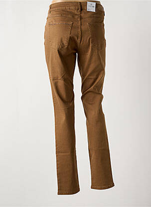 Jeans skinny taille haute taille haute marron PARA MI femme