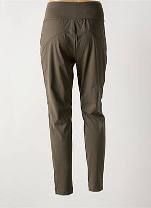 Pantalon slim taille haute taille haute vert MARC AUREL femme