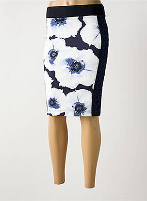 Jupe mi-longue taille normale bleu SPORTALM femme