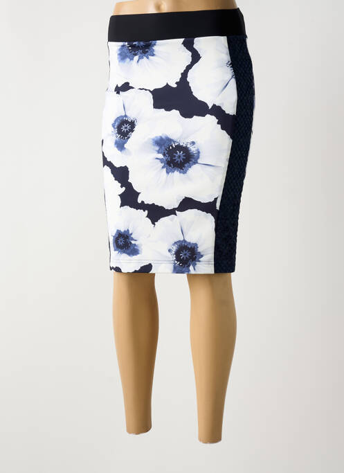 Jupe mi-longue bleu SPORTALM pour femme