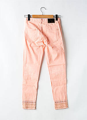 Pantalon 7/8 stretch taille normale rose DESIGUAL femme