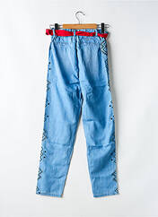 Pantalon droit bleu DESIGUAL pour femme seconde vue