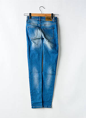 Jeans coupe slim stretch taille normale bleu DESIGUAL femme