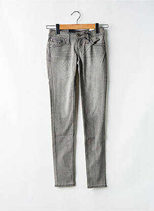 Jeans skinny taille normale taille normale gris LEVIS femme