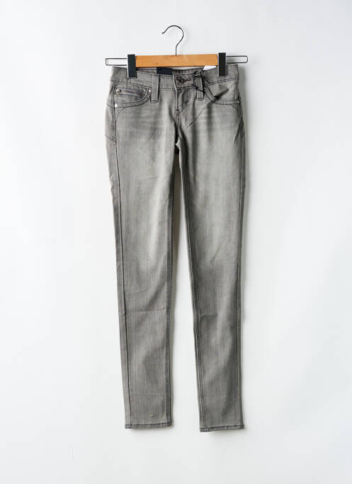 Jeans skinny taille normale taille normale gris LEVIS femme