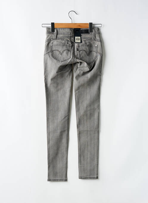 Jeans skinny taille normale taille normale gris LEVIS femme