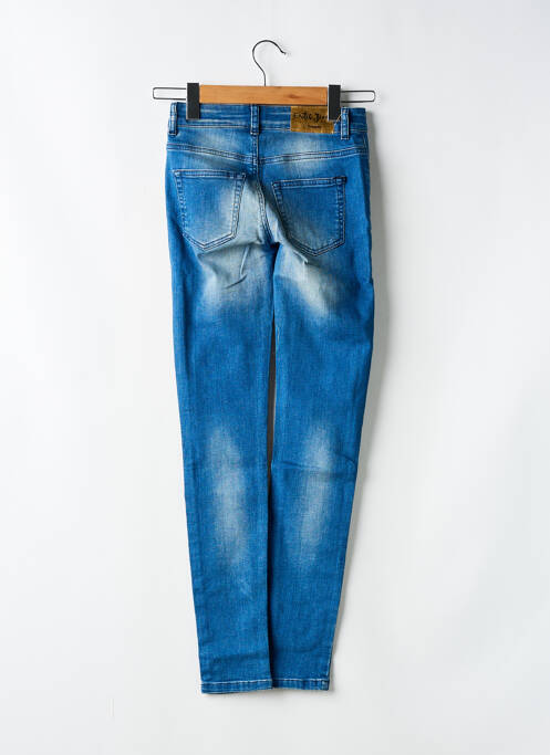 Jeans coupe slim bleu DESIGUAL pour femme