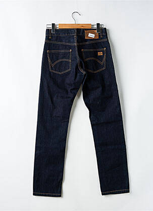 Jeans coupe droite fermeture zippée sous rabat boutonné taille normale bleu DICKIES homme