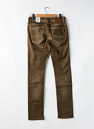 Jeans coupe slim stretch taille normale marron GARCIA homme