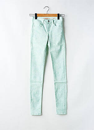 Pantalon slim stretch taille normale vert SALSA femme