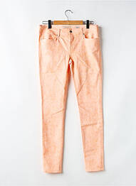 Pantalon slim taille basse taille basse orange SALSA femme
