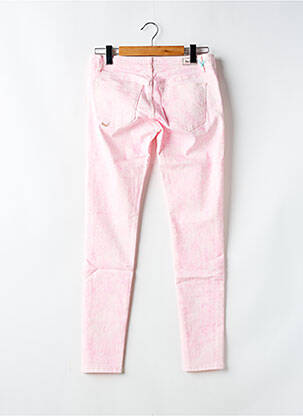 Pantalon slim taille basse taille basse rose SALSA femme