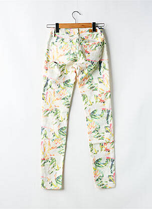 Pantalon slim stretch taille normale blanc SALSA femme