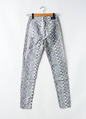 Pantalon slim stretch taille normale bleu SALSA femme