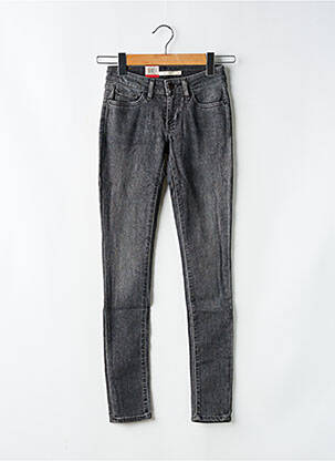 Jeans skinny taille normale taille normale gris LEVI'S femme