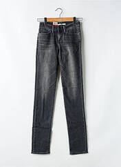 Jeans coupe slim noir LEVIS pour femme seconde vue
