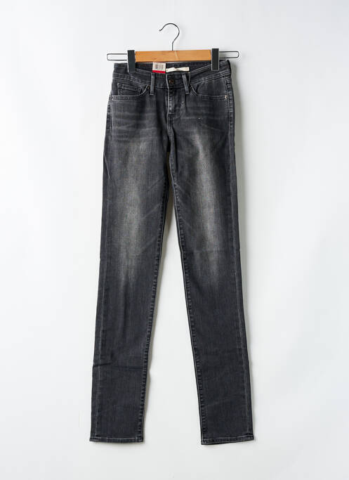 Jeans coupe slim noir LEVIS pour femme