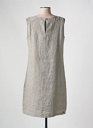 Robe mi-longue sans manche sans manche gris IMPAQT femme