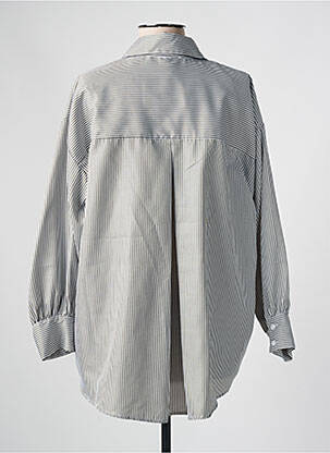 Chemisier coupe droite manches longues blanc PAKO LITTO femme