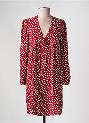 Robe courte rouge ANGE pour femme seconde vue