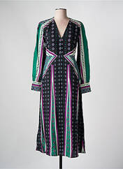 Robe mi-longue noir ANGE pour femme seconde vue