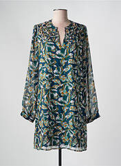 Robe mi-longue vert ANGE pour femme seconde vue