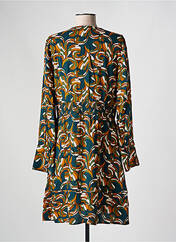 Robe mi-longue vert ANGE pour femme seconde vue