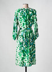 Robe mi-longue vert SIGNE NATURE pour femme seconde vue