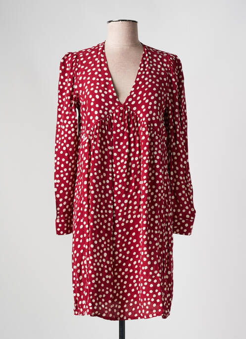 Robe courte rouge ANGE pour femme