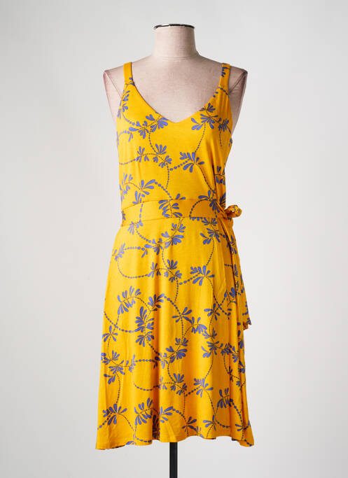 Robe mi-longue jaune SURKANA pour femme