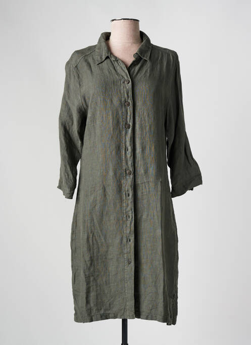 Robe mi-longue vert IMPAQT pour femme