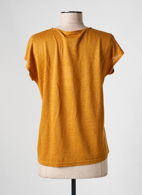 T-shirt orange INDI & COLD pour femme