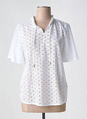 Blouse blanc COPENHAGEN pour femme seconde vue