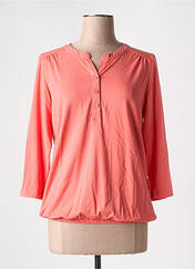 Blouse orange BRANDTEX pour femme seconde vue