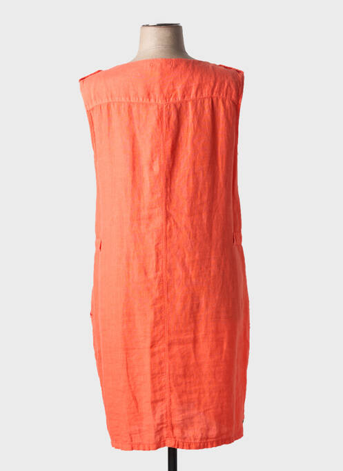 Robe mi-longue orange IMPAQT pour femme