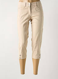 Pantacourt taille normale taille normale beige BRANDTEX femme
