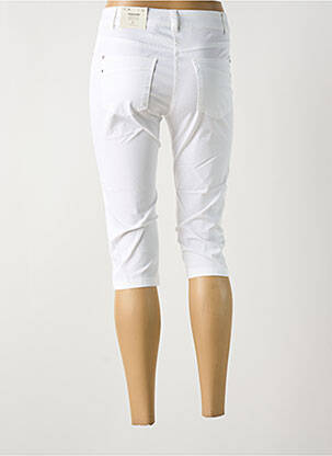 Corsaire stretch taille normale blanc BRANDTEX femme