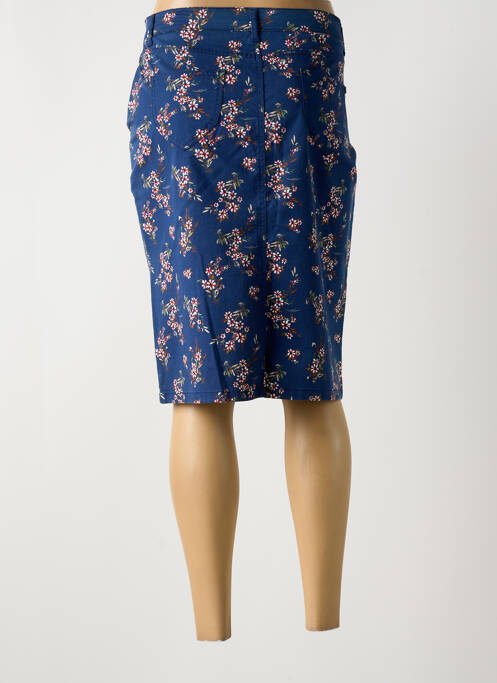 Jupe mi-longue bleu IMPAQT pour femme