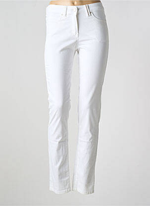 Jeans skinny stretch blanc BRANDTEX femme