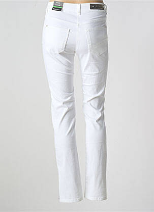 Jeans skinny stretch blanc BRANDTEX femme