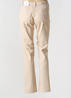 Jeans coupe slim taille normale taille normale beige BRANDTEX femme