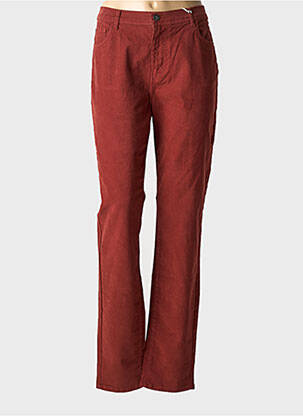 Pantalon slim stretch orange IMPAQT femme