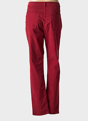 Pantalon slim stretch rouge IMPAQT femme