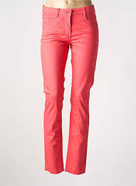 Jeans coupe slim taille normale taille normale rose BRANDTEX femme