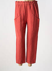 Pantalon 7/8 orange PAKO LITTO pour femme seconde vue