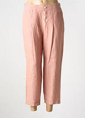 Pantalon 7/8 rose MUS & BOMBON pour femme seconde vue