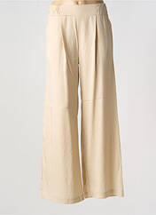 Pantalon large beige PAKO LITTO pour femme seconde vue