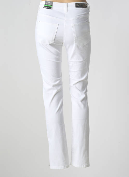 Jeans skinny stretch blanc BRANDTEX femme
