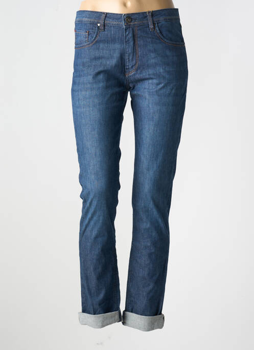 Jeans coupe slim stretch taille normale bleu IMPAQT femme