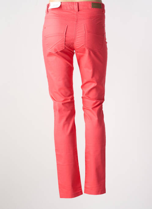 Jeans coupe slim rose BRANDTEX pour femme